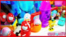 Peppa Pig Kinder Surprise eggs Barbie Play Doh sofia the first toys frozen New exclusive