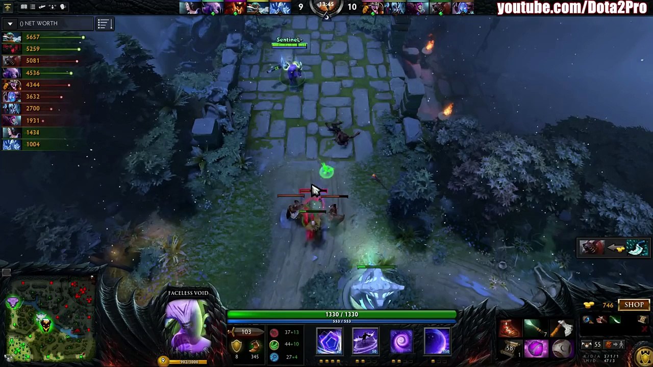 Miracle- Faceless Void Offlane Pro Gameplay - NEW META - Dota 2 MMR_27