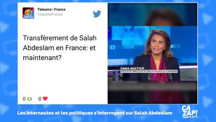 Le retour en France de Salah Abdeslam vu de Twitter