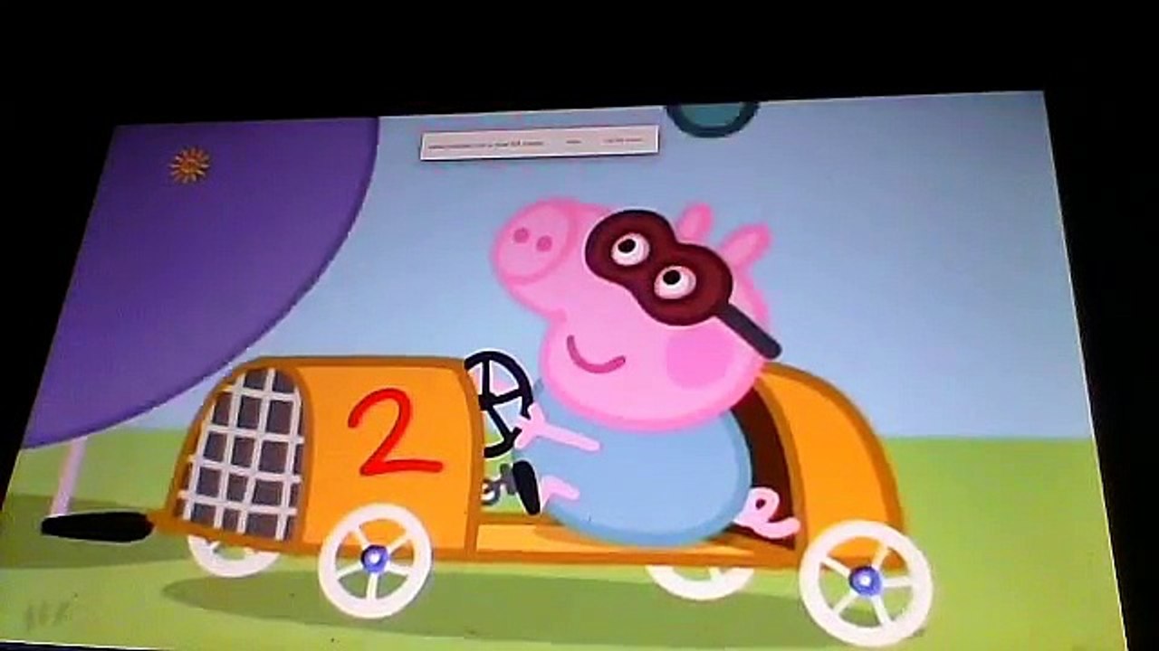 Peppa Pig Episode 4: Georges Racing Car