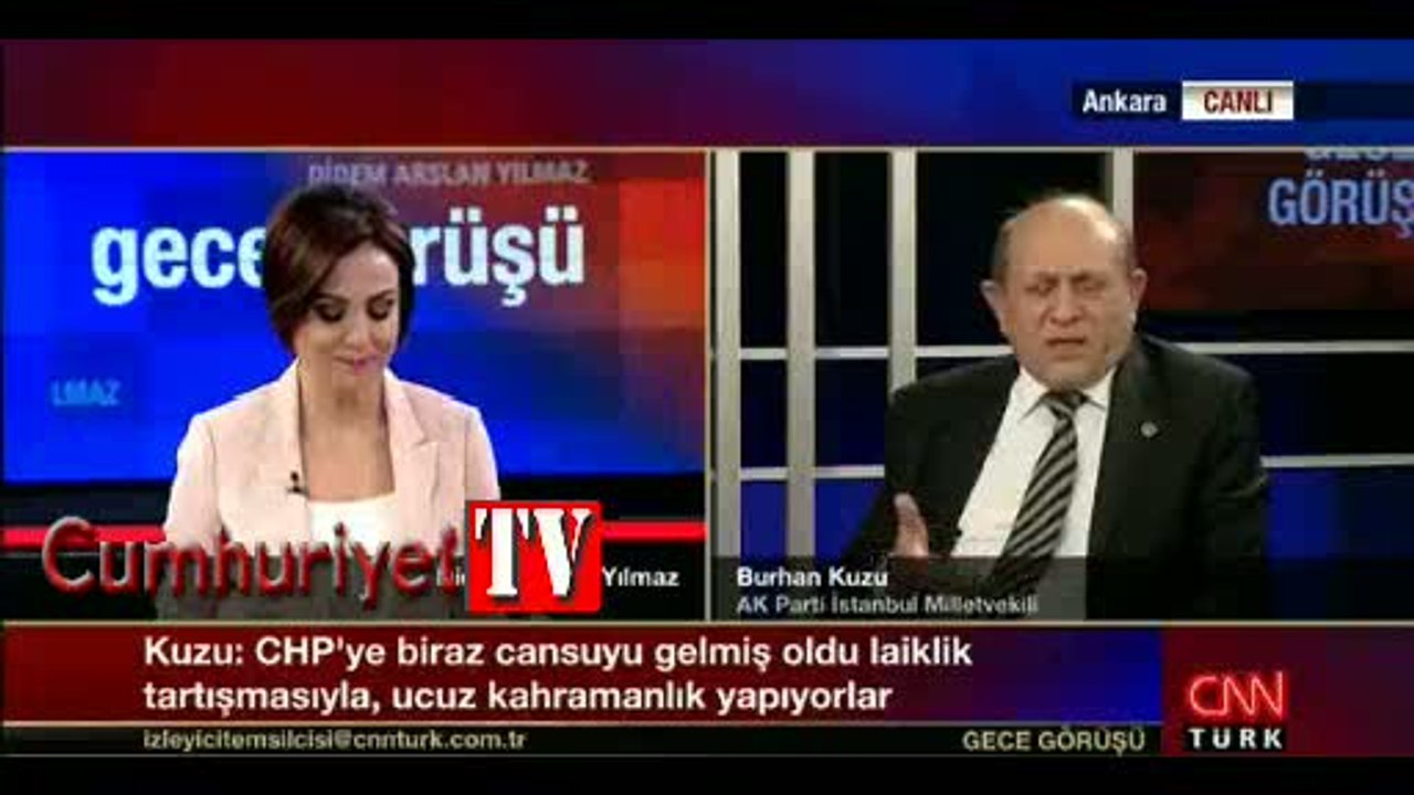 Burhan Kuzu'dan Atatürk'e suçlama ve karşı devr...