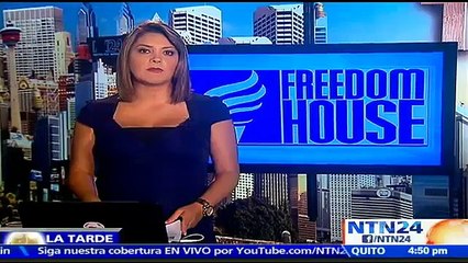 Скачать видео: Freedom House denuncia aumento de ataques y amenazas a los periodistas por parte del Gobierno venezolano