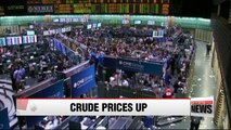 International crude oil prices rise in response to Fed's rate freeze