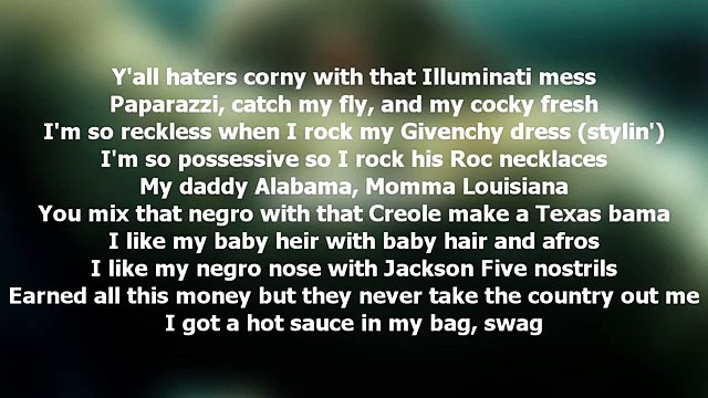 BEYONCÉ - Formation [Lyrics paroles] __ Lemonade Album 2016