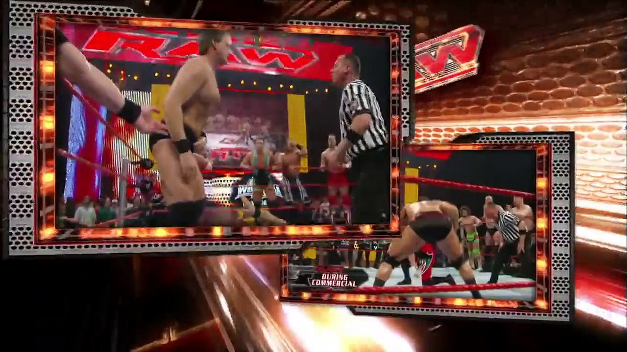 John Cena & Randy Orton battle the entire Raw roster