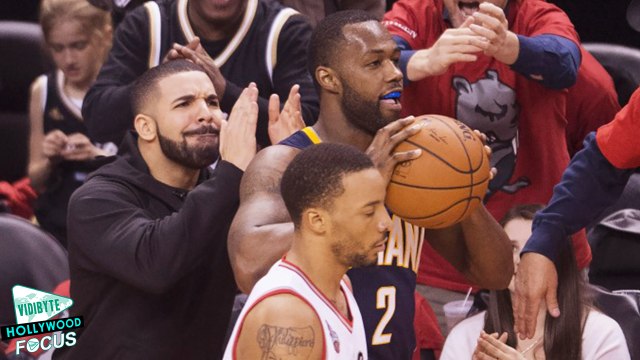 Drake Taunts Indiana Pacers Player After He Falls At Toronto Raptors Game
