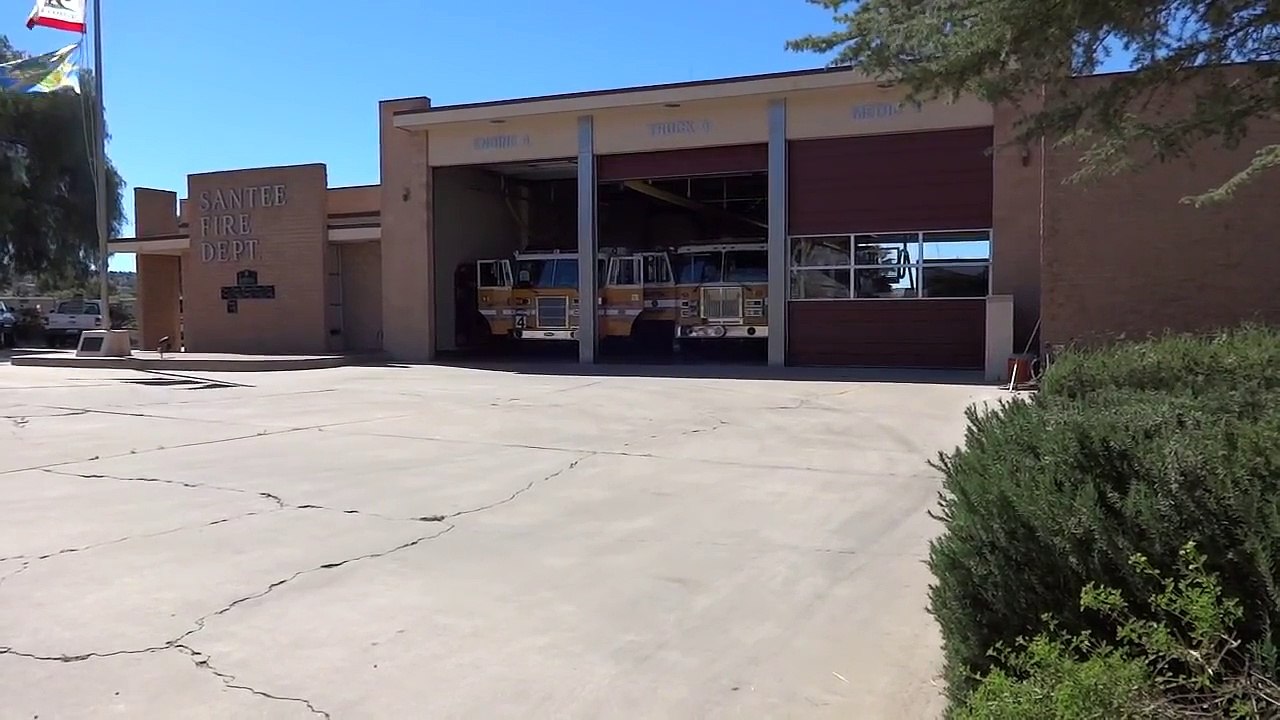 Structure Fire Response (Santee)