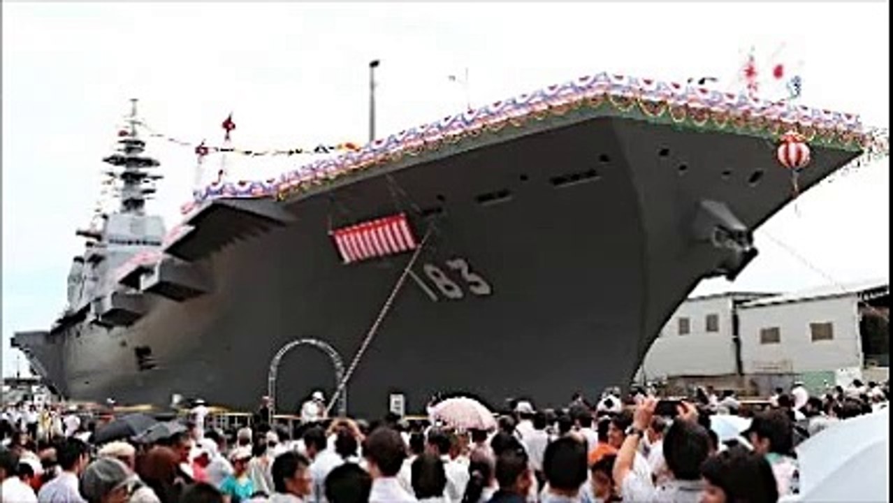【海上自衛隊の戦力】中国も韓国も太刀打ちできない日本の空母製造技術！