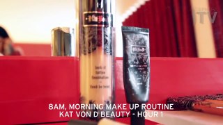 Kat Von Ds 24 Hour Makeup Challenge in London