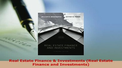 PDF  Real Estate Finance  Investments Real Estate Finance and Investments Read Full Ebook