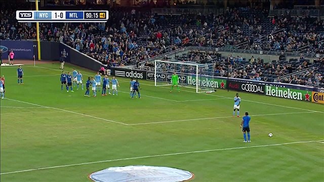 Dominic Oduro Goal HD - New York City FC 1-1 Montreal Impact - 27-04-2016 MLS