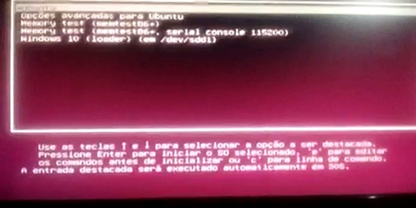 tela preta ubuntu
