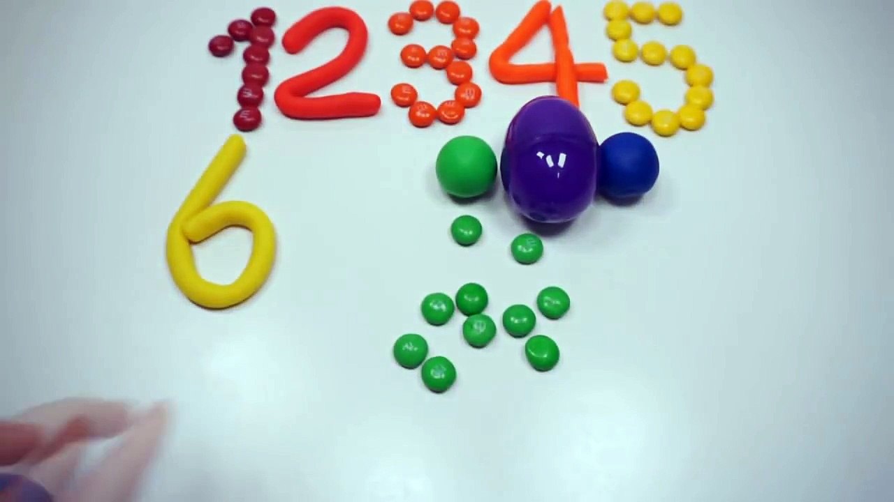 Learn Numbers With Play Dough Color Candy Fun and Creatives For Kids