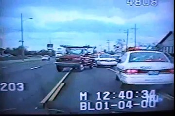 Warren Michigan Crazy Police Chase