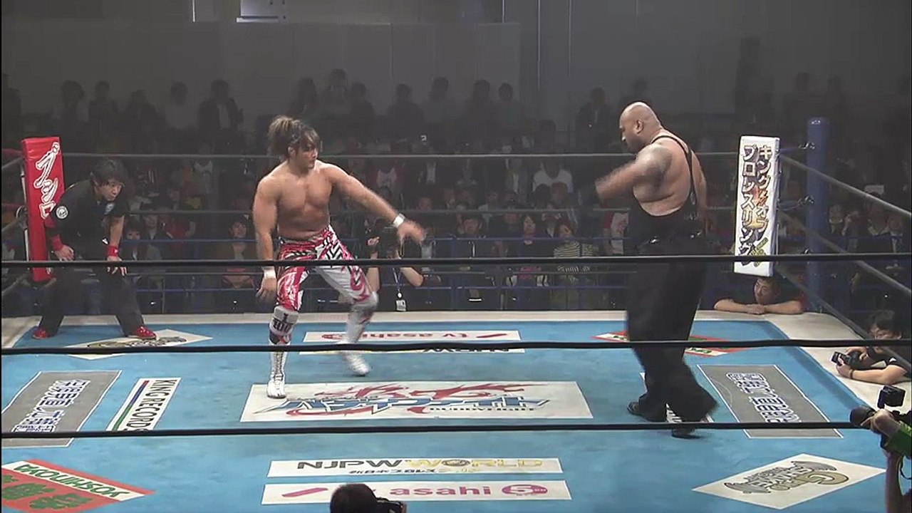 Hiroshi Tanahashi vs Bad Luck Fale 27/04/16