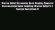 Read Warren Buffett Accounting Book: Reading Financial Statements for Value Investing (Warren