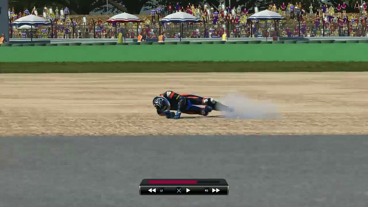 Haha Stupid Crash In Qualifying MotoGP™15
