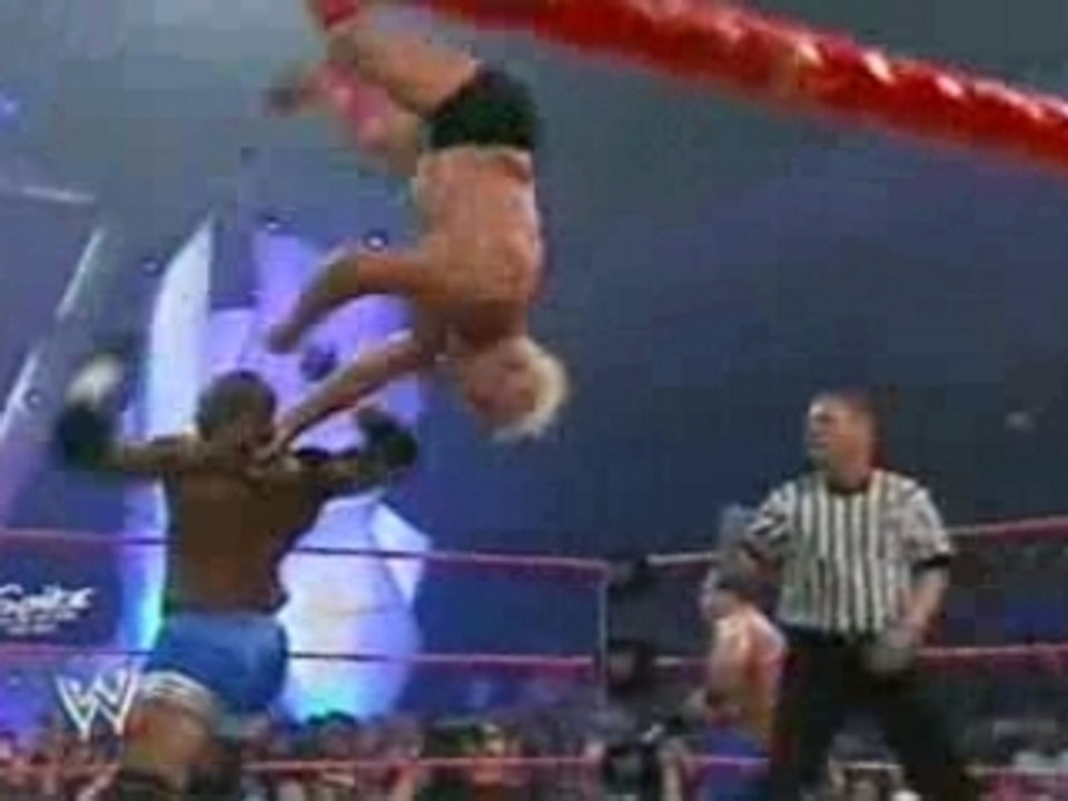 (Wwe) - 3 Vs 3 - Triple H & Ric Flair & Batista Vs Randy Ort