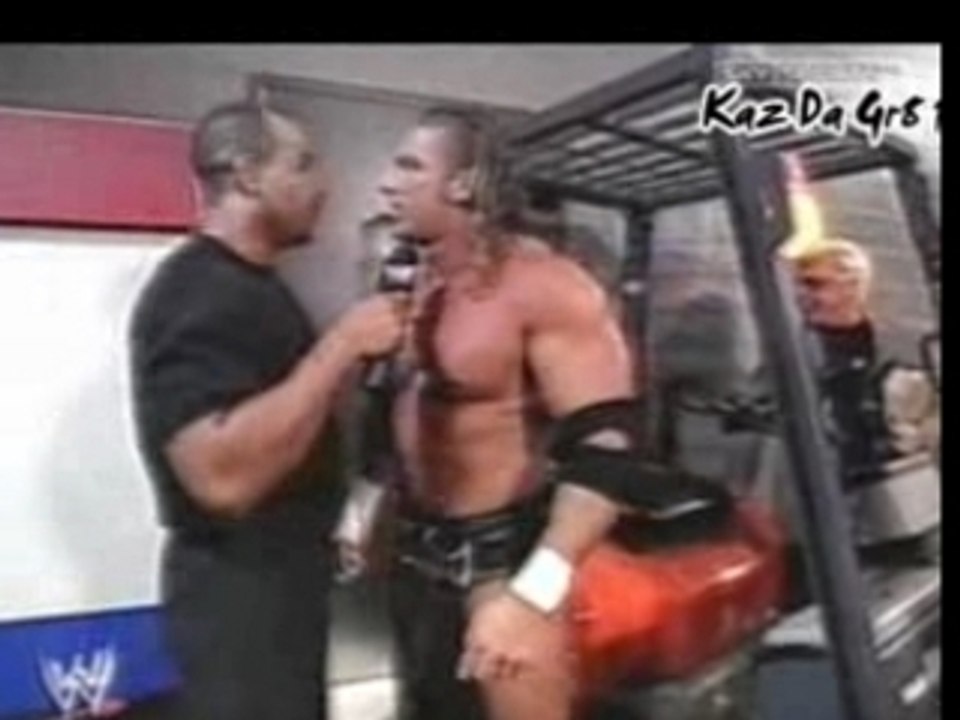 Triple H Blocks The Door