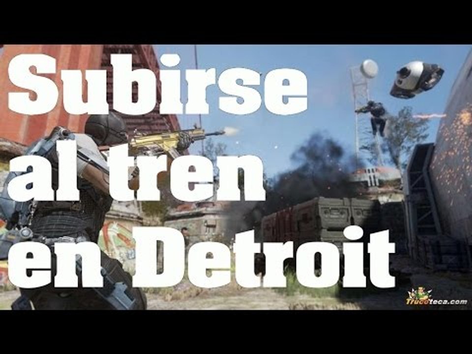 Call of Duty Advanced Warfare - Truco (Glitch/Bug): Como subirse al tren en Detroit - Trucos