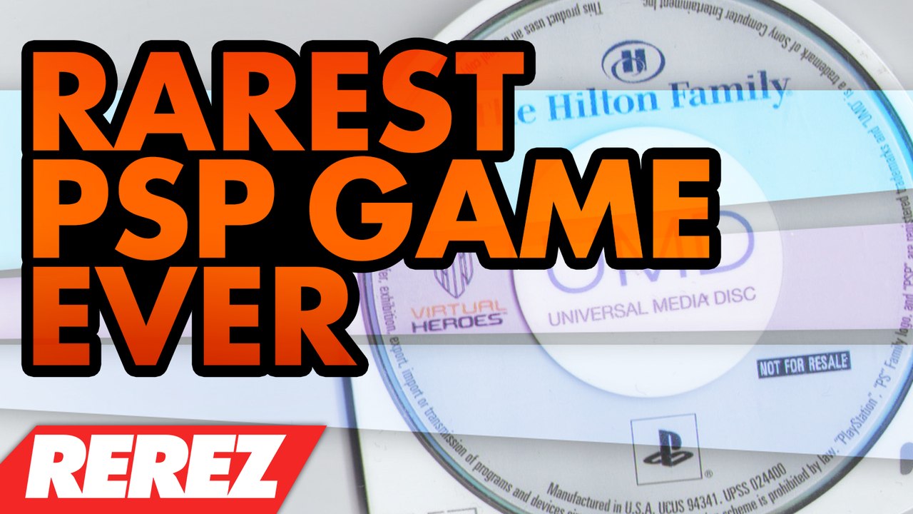 Rarest PSP Game Ever: Hilton Ultimate Team Play - Rerez