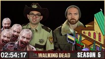 THE WALKING DEAD IN 1 TAKE IN 7 MINUTES (Season 5)