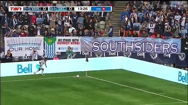 Christian Bolaños Goal HD - Vancouver Whitecaps FC 1-0 Sporting Kansas City - 27-04-2016 MLS