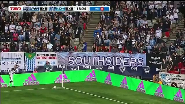 Christian Bolaños Goal HD - Vancouver Whitecaps FC 1-0 Sporting Kansas City - 27-04-2016 MLS