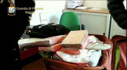 Download Video: Droga, Procura di Napoli: 28 arresti, il video della Dama Bianca con la cocaina