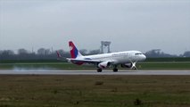 NEPAL AIRLINES Airbus A320 | Landing @ Airbus plant Hamburg