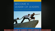 READ book  Become a Leader of Leaders Raise Student Achievement Full EBook
