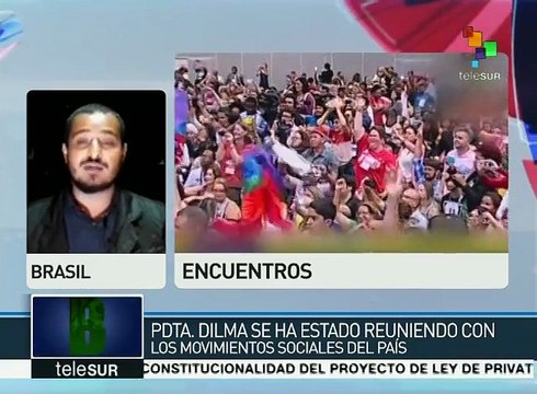 Brasil: Rousseff reitera que impeachment es un golpe de Estado