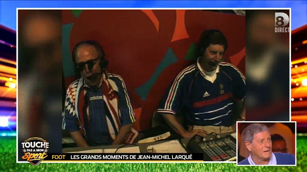 Jean-Michel Larqué très ému en évoquant la coupe du monde 1998 avec Thierry Roland - Regardez