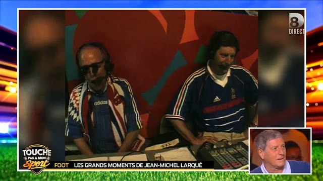Jean-Michel Larqué très ému en évoquant la coupe du monde 1998 avec Thierry Roland - Regardez