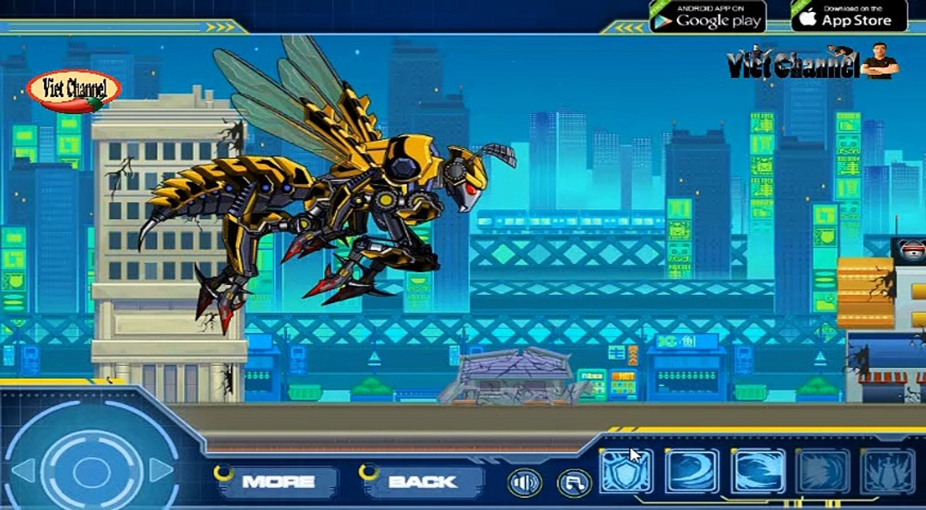 Dino Robot Bee Games Best robot for kids