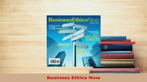 PDF  Business Ethics Now PDF Full Ebook