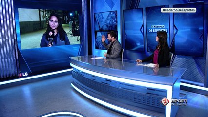 Vasco confirma classificação e Yago Pikachu conversa com a repórter Aline Nastari