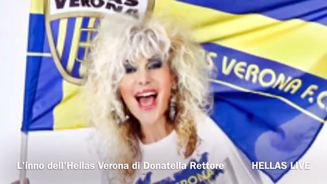 Linno dellHellas Verona di Donatella Rettore