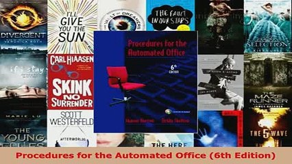 PDF  Procedures for the Automated Office 6th Edition Download Full Ebook