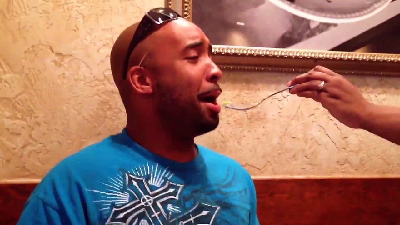 Man Cries While Eating Cauliflower