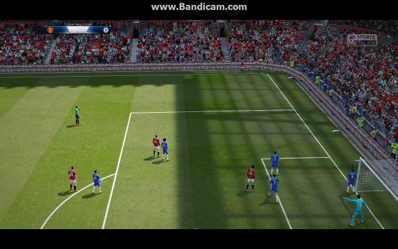 BPL 8 Тур. Манчестер Юнайтед - Челси. 1:0. Smalling, 22'