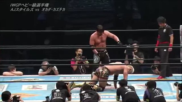 AJ Styles vs Kazuchika Okada Ending