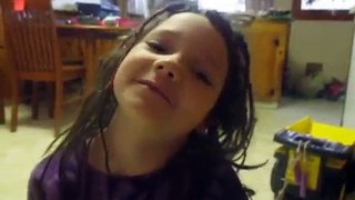 7 Year Old Girl With Dreadlocks 6 Month with Dreads