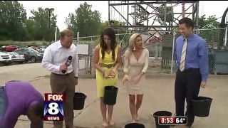 Anchors accept Ice Bucket Challenge for ALS