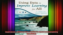 READ book  Using Data to Improve Learning for All A Collaborative Inquiry Approach Full Free