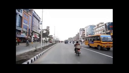kathmandu road expansion 2015. Maitighar Tinkune 8 lane road , Kathmandu