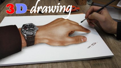Hand Drawing in 3D / Trick Art (dibujar a mano)
