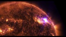 Une éruption solaire filmée en haute définition par la NASA