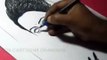 How to Draw TOP Telugu Anchor SUMA KANAKALA Drawing