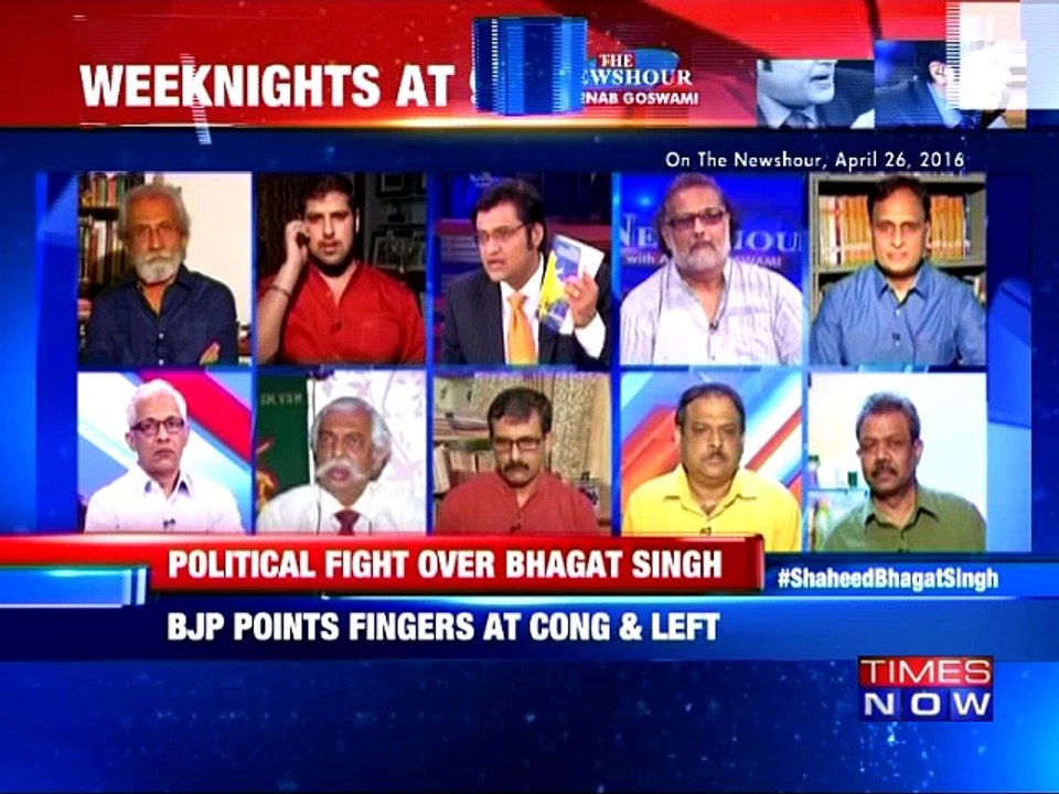 BJP & Congress Fight Over Bhagat Singh's 'Terrorists' Comment